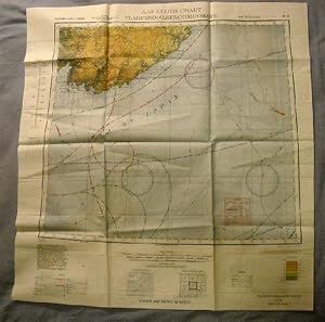 Otomari NL 54 & Vladimiro-Aleksandrovskoye NK 53. AAF Cloth Chart. AMS 5301. Eastern Asia Series.