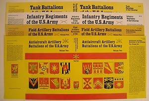 Seller image for New Jackets for Infantry Regiments, Cavalry Regiments, Tank Battalions, Field Artillery Vol II, Antiaircraft Battalions Vol I & II of the US Army for sale by Military Books