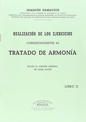Seller image for Realizacin ejer.Armona Vol.II for sale by Imosver