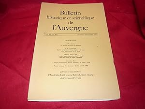 Bulletin Historique Et Scientifique De L'Auvergne Publié Par L'Académie Des Sciences, Belles-Lett...