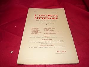 L'Auvergne Littéraire Artistique Et Historique Revue Trimestrielle, 34ème Année, 4ème Trimestre 1...