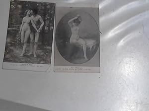 Salons de Paris. Salon d Hiver 1910. Ansichtskarte. Idylle par F. Brillaud. Nr. 715 Dt. sp. Le No...