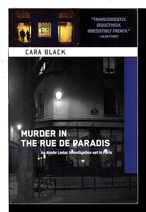 Seller image for MURDER IN THE RUE DE PARADIS. for sale by Bookfever, IOBA  (Volk & Iiams)