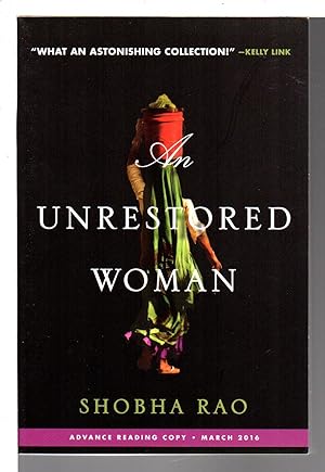 Seller image for AN UNRESTORED WOMAN. for sale by Bookfever, IOBA  (Volk & Iiams)