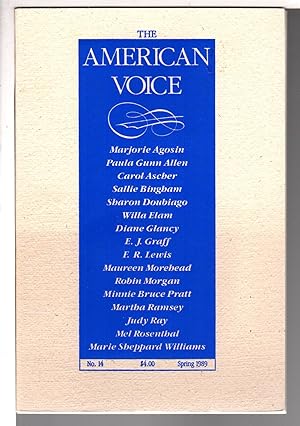 Seller image for THE AMERICAN VOICE, NO. 14, Spring 1989. for sale by Bookfever, IOBA  (Volk & Iiams)