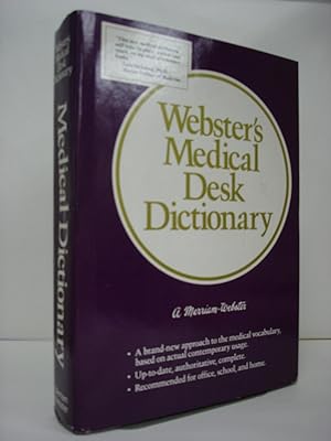 Seller image for Webster's medical desk dictionary for sale by Yushodo Co., Ltd.
