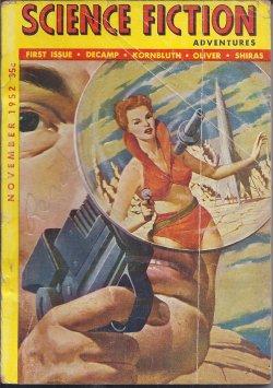 Seller image for SCIENCE FICTION ADVENTURES: November, Nov. 1952 for sale by Books from the Crypt