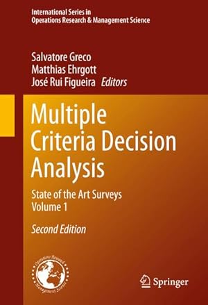 Immagine del venditore per Multiple Criteria Decision Analysis venduto da BuchWeltWeit Ludwig Meier e.K.