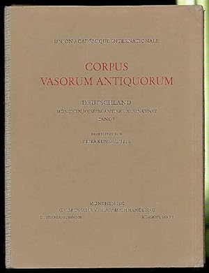 Corpus Vasorum Antiquorum. Deutschland. München, Antikensammlungen ehemals Museum Antiker Kleinku...