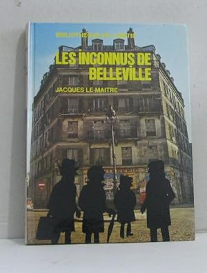 Bild des Verkufers fr Les inconnus de belleville zum Verkauf von crealivres