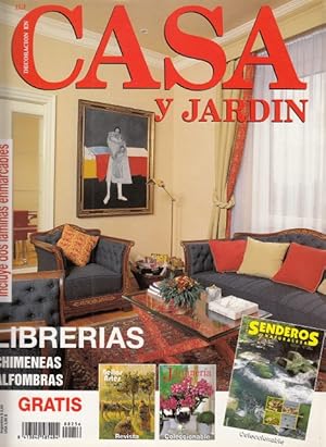 Seller image for DECORACIN EN CASA Y JARDN N 256 (Mueble rstico: una habitacin a medida; Decoracin: la pauta del arte; Casas: integrado en el paisaje) for sale by Librera Vobiscum