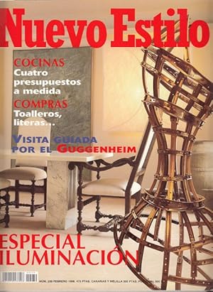 Seller image for NUEVO ESTILO N 239 (Cocinas: cuatro propuestas a medida; Especial iluminacin; Visita guiada por el Guggenheim) for sale by Librera Vobiscum