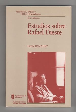 Seller image for Estudios sobre Rafael Dieste. for sale by Librera El Crabo