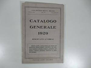 Casa editrice Bietti. Catalogo generale 1929