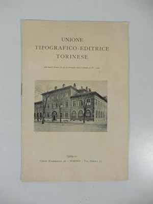 Unione tipografico-editrice torinese. Catalogo edizioni 1929