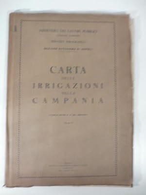 Carta delle irrigazioni della Campania (pubblicazione n. 18 del servizio)