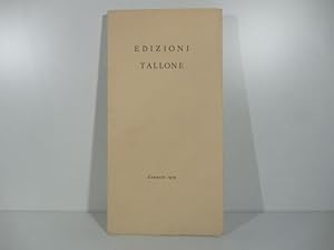 Edizioni Tallone, gennaio 1979