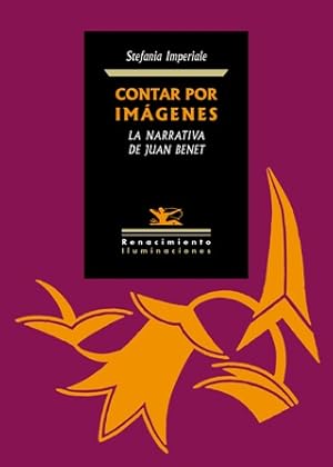 Seller image for Contar por imgenes. La narrativa de Juan Benet. Estudia las descripciones en las novelas y en algunos cuentos del autor madrileo. Conjugada segn un gusto deliberadamente pictrico y definida por el mismo Benet con la metfora de la estampa, la descripcin imprime un carcter de extrema originalidad a sus novelas, que tratan en su mayora de la guerra civil espaola pero que de ninguna manera pertenecen al gnero de la novela histrica. Contrario a las representaciones mimticas de los autores contemporneos, Juan Benet pone particular nfasis en la imagen en amplias descripciones para sabotear la construccin de la trama de cualquier historia, ficticia o testimonial, convencido de que cualquier sntesis basada en la razn es artificial. Concibiendo la descripcin como un imprescindible motor narrativo, Stefania Imperiale estudia las mltiples estampas benetianas con un acercamiento indito. A travs de las teoras sobre la interpretacin de la imagen planteadas en el mbito hist for sale by Librera y Editorial Renacimiento, S.A.