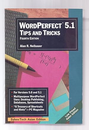 Seller image for WORDPERFECT 5.1, TIPS AND TRICKS - FOURTH EDITION - for sale by Libreria 7 Soles