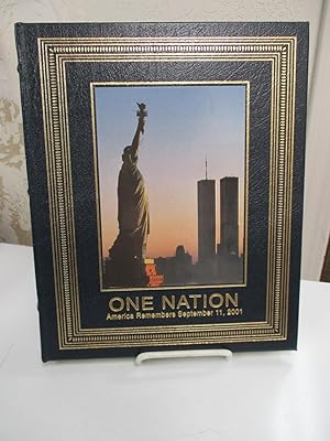 Bild des Verkufers fr One Nation: America Remembers September 11, 2001. zum Verkauf von Zephyr Books
