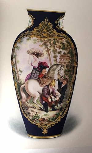 Image du vendeur pour Coloured Worcester Porcelain of the First Period (1751 - 1783) mis en vente par Hayden & Fandetta Rare Books   ABAA/ILAB