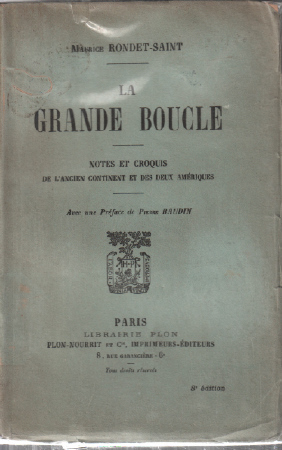 Bild des Verkufers fr La grande boucle zum Verkauf von librairie philippe arnaiz
