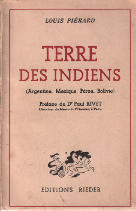 Imagen del vendedor de Terre des indiens a la venta por librairie philippe arnaiz