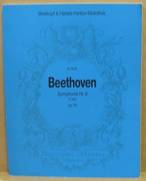 Bild des Verkufers fr Symphonie Nr. 8 F-dur. Symphony No. 8 in F major op.93. (Partitur Bibliothek 5238) zum Verkauf von Nicoline Thieme