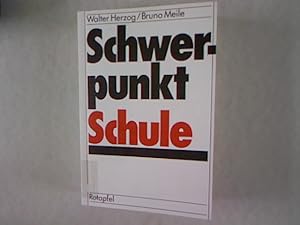 Bild des Verkufers fr Schwerpunkt Schule. Festschrift zum 60. Geburtstag von Prof. Dr. phil. Konrad Widmer, Professor fr Pdagogik und pdagogische Psychologie an der Universitt Zrich. zum Verkauf von Antiquariat Bookfarm