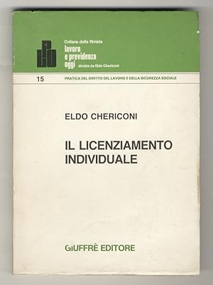 Il licenziamento individuale.