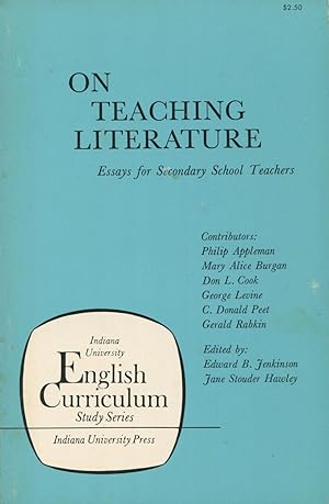 Seller image for On Teaching Literature for sale by Kenneth A. Himber