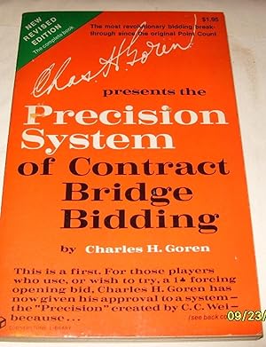 Image du vendeur pour Precision System of Contract Bridge Bidding mis en vente par Big E's Books