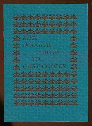 Seller image for Kirk Douglas Writes to Gary Cooper for sale by Between the Covers-Rare Books, Inc. ABAA