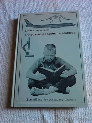 Bild des Verkufers fr Effective Reading in Science: a Handbook for Secondary Teachers zum Verkauf von The Librarian's Books