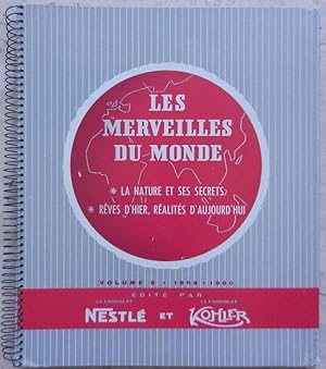 Image du vendeur pour LES MERVEILLES DU MONDE. La nature et ses secrets. Rves d'hier, ralits d'aujourd'hui. Volume 5, 1959-1960. mis en vente par Librairie les mains dans les poches