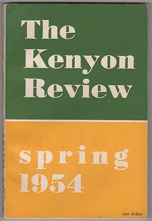The Kenyon Review, Volume 16, Number 2 (XVI, Spring 1954) - includes original appearance of A Cir...