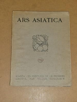 Imagen del vendedor de Documents pour servir  l'tude d'Ajanta, les peintures de la premire grotte. a la venta por Librairie Diogne SARL