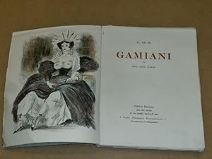 Image du vendeur pour Gamiani ou deux nuits d'excs. mis en vente par Librairie Diogne SARL