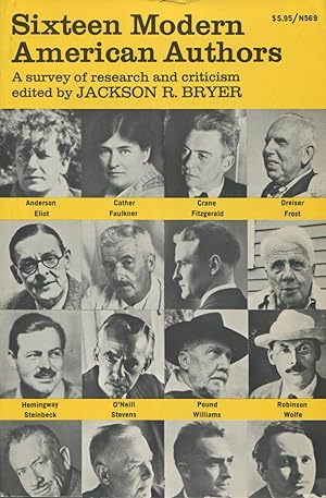 Bild des Verkufers fr Sixteen Modern American Authors zum Verkauf von Kenneth A. Himber