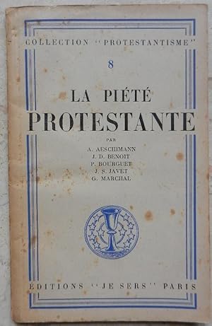 Image du vendeur pour La pit protestante. mis en vente par Librairie les mains dans les poches