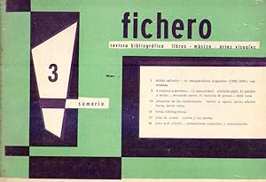 FICHERO - No. 3, marzo de 1960