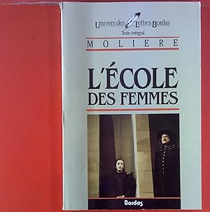Bild des Verkufers fr Moliere. L cole Des Femmes zum Verkauf von biblion2