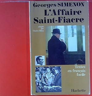 Image du vendeur pour L Affaire Saint-Fiacre. Textes en francais facile mis en vente par biblion2