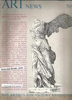 Bild des Verkufers fr Art News. January 1-14, 1943. Volume XLI, Number 16 zum Verkauf von Malcolm Books