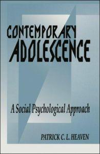 Contemporary Adolescence: A Social Psychological Approach