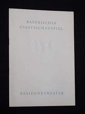 Bild des Verkufers fr Bltter des Bayerischen Staatsschauspiels 1963/64. Programmheft Residenztheater FRHLINGS ERWACHEN von Wedekind. Insz.: Gerd Brdern, Bhnenbild/ Kostme: Elisabeth Urbancic. Mit Elinor von Wallerstain, Annemarie Wernicke, Sylvia Ulrich, Hans Baur, Gisela Hoeter, Peter Fricke, Sigfrit Steiner, Hans Michael Rehberg, Carin Braun, Rosemarie Seehofer zum Verkauf von Fast alles Theater! Antiquariat fr die darstellenden Knste