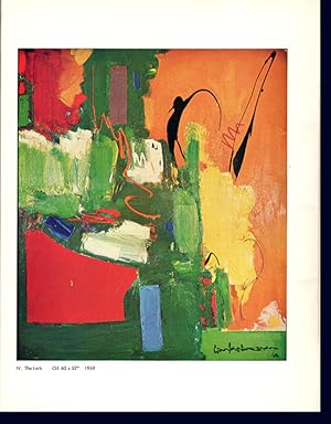 Bild des Verkufers fr Recent Gifts and Loans of Paintings by Hans Hofmann zum Verkauf von Diatrope Books