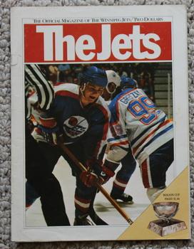The Jets: Official Magazine of the Winnipeg Jets Volume 1, 1983-84, Number One - cover with Gretz...