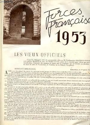 Seller image for REVUE DES TROUPES DE L'ARMEE D'OCCUPATION N1 - L'Europe au seuil de l'anne nouvelle : voeux du gnral Noiret et de M. Andr Franois-Poncet / Relve altitude 1500, au Laos / Les phmrides / La 1re lgion de gendarmerie d'intervention / ETC. for sale by Le-Livre