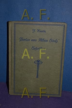 Bild des Verkufers fr Perlen aus Alban Stolz' Schriften. Gesammelt u. nach Stichwrtern alphab. geordn. von zum Verkauf von Antiquarische Fundgrube e.U.